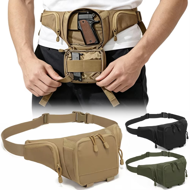 Edc Carry Fanny Pack - Riñonera de cintura para portar armas