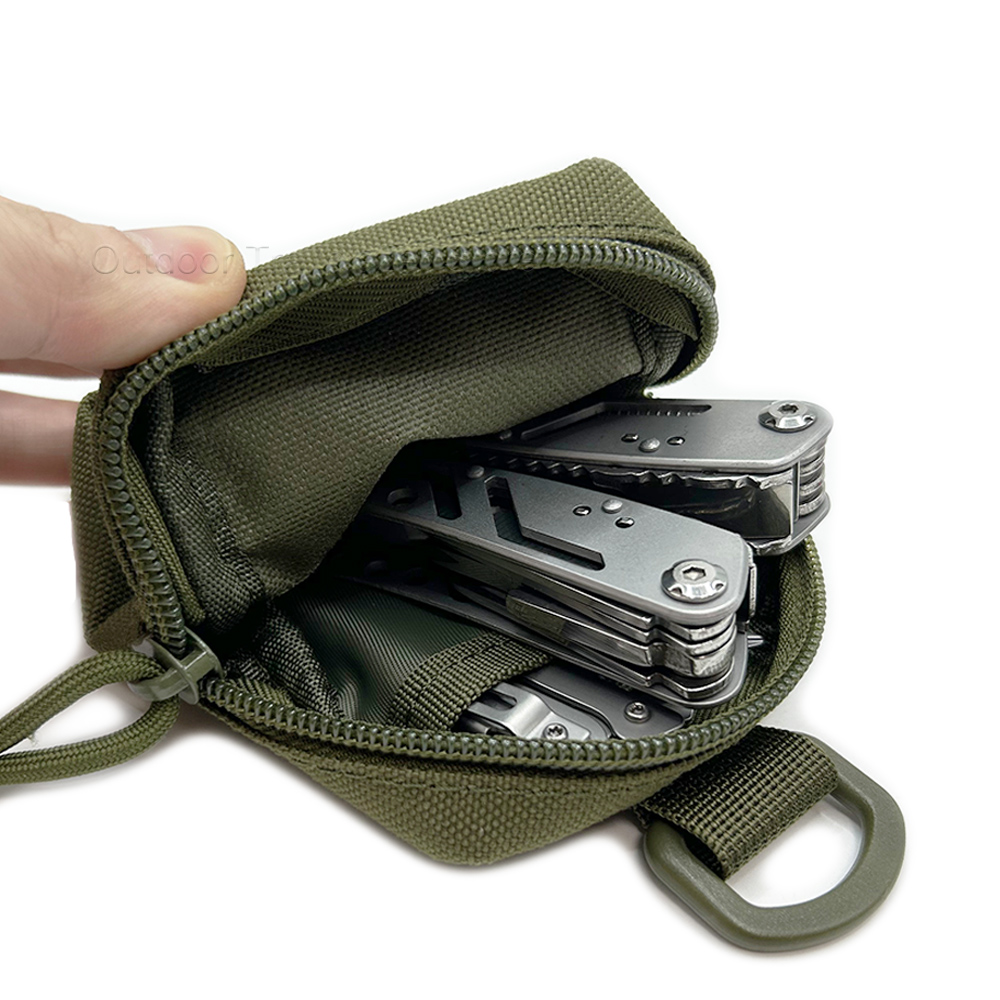 Bolsa táctica Mini MOLLE compa - Edc Carry Fanny Pack reseña y precio